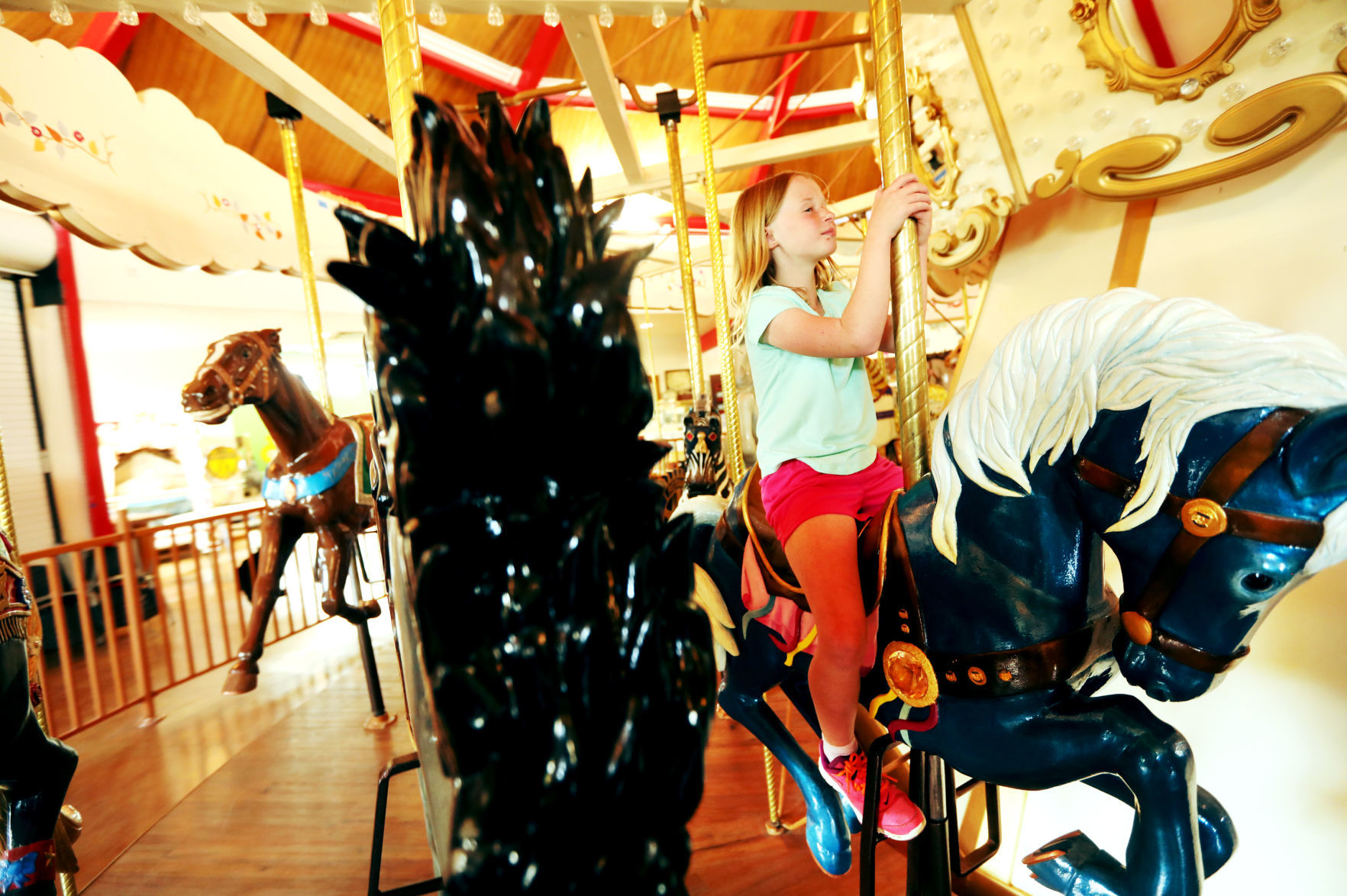 Ride the Spirit of Columbia Gardens carousel